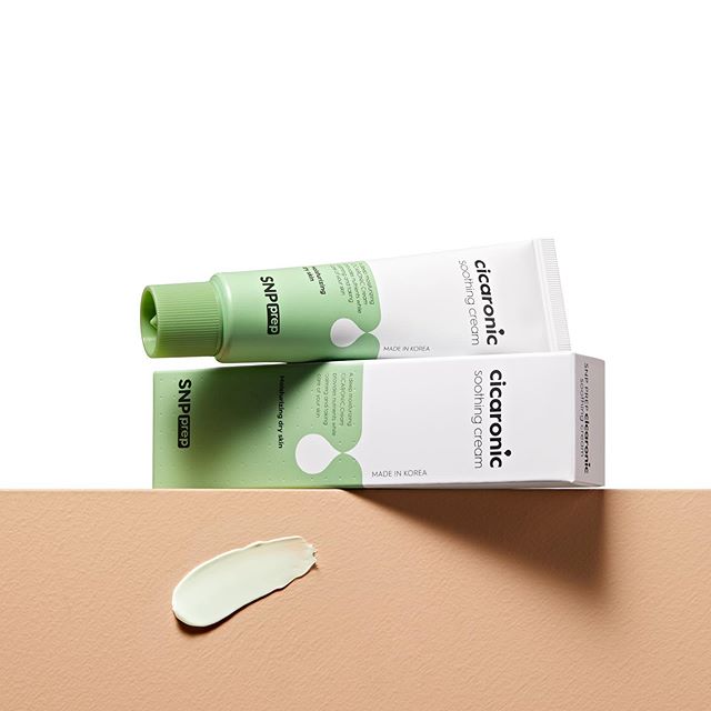 Kem Dưỡng Ẩm Làm Dịu Da SNP Prep Cicaronic Soothing Cream