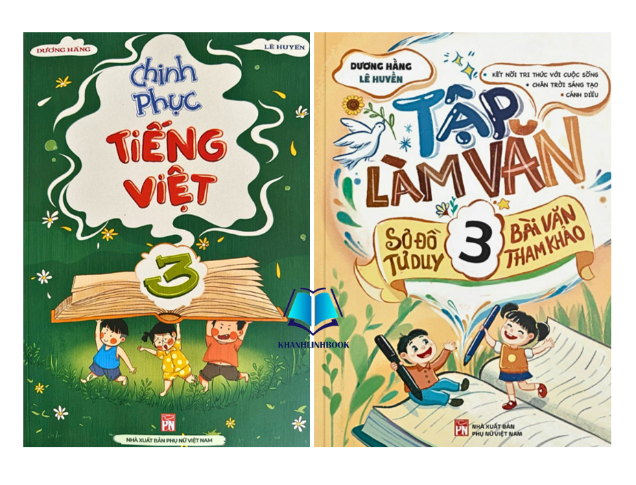 Sách - Combo Chinh Phục Tiếng Việt 3 + Tập Làm Văn 3 - Dùng chung cho 3 bộ sgk hiện hành