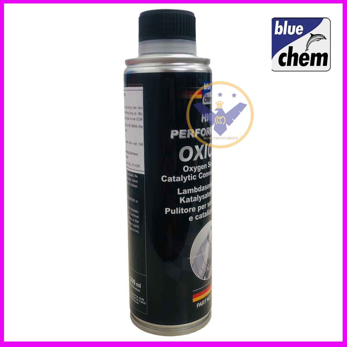 Vệ sinh cảm biến oxi và bầu lọc khí thải Bluechem Oxicat