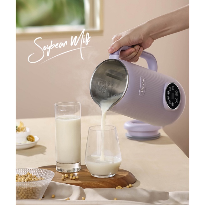 [Hàng Chính Hãng]Máy Làm Sữa Hạt Mini Máy Nấu Sữa Hạt Đa Năng SEKA SK320 600ml công suất 600W 5 chức năng bảo hành 12 tháng