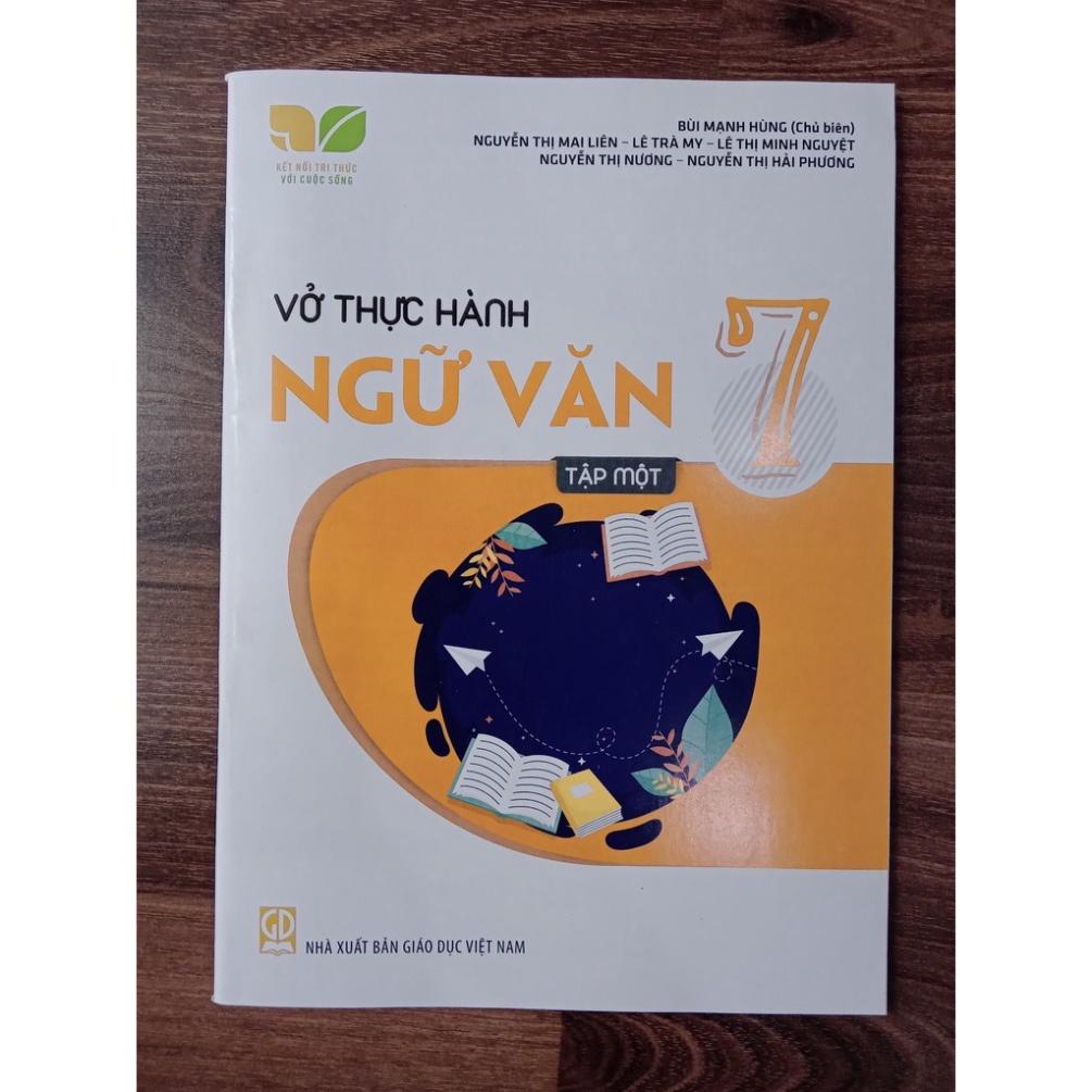 Sách - Combo Vở thực hành Ngữ văn lớp 7 tập 1+2 (Kết nối tri thức với cuộc sống)