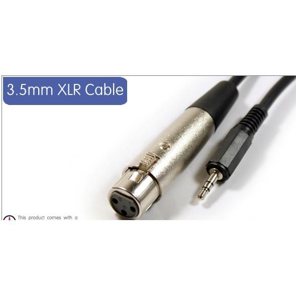 Cáp 3.5mm Jack Plug to XLR Female Lead/Cable