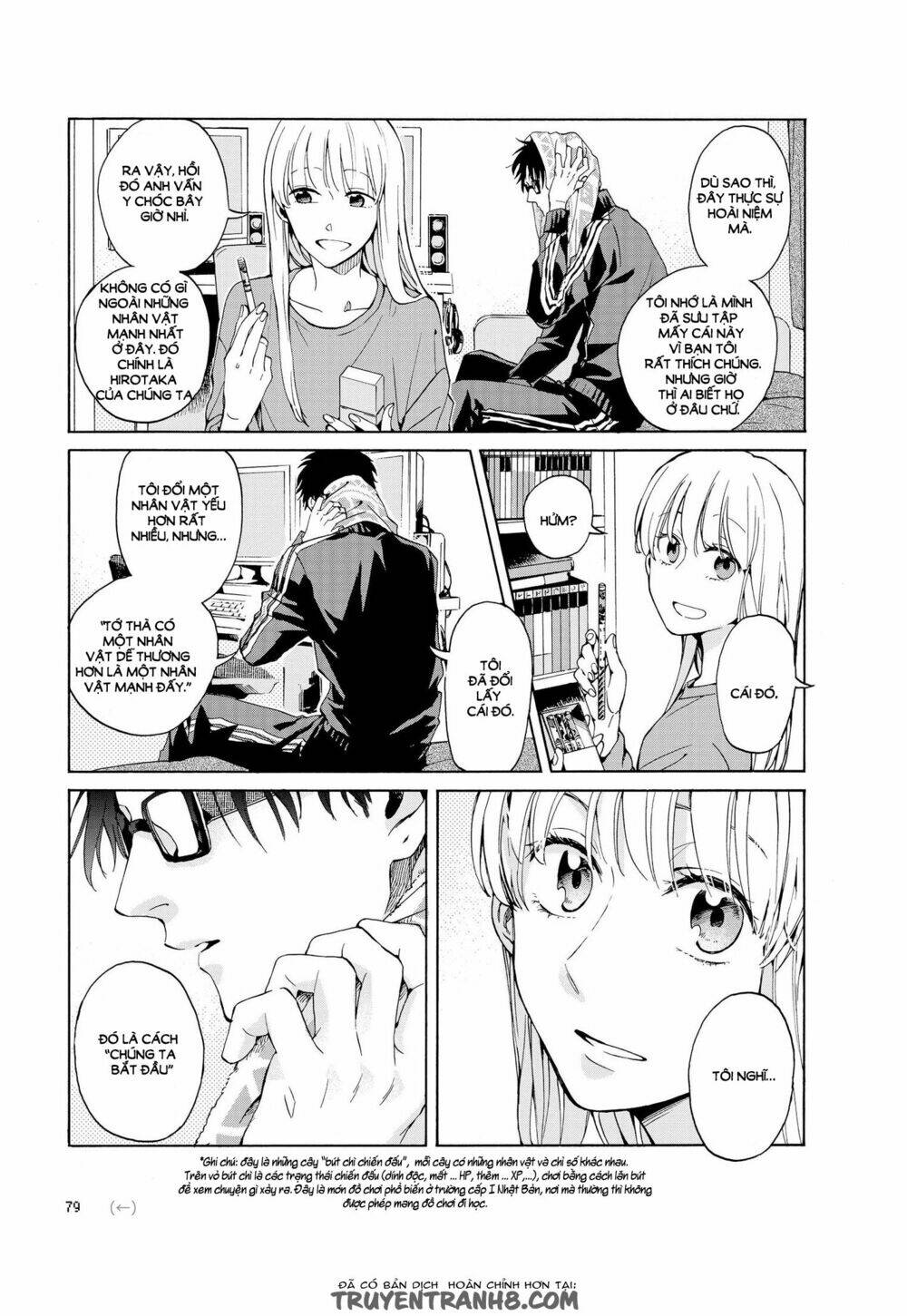 thật khó để yêu 1 otaku chapter 4.5 9