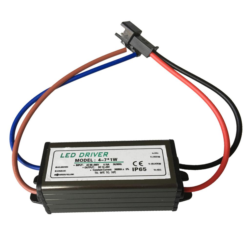 AC85-265V 4-7W Waterproof Downlight LED Power Supply Light Drive Constant Pressure Switch DRIVER Power Supply Outdoor LED Transformer