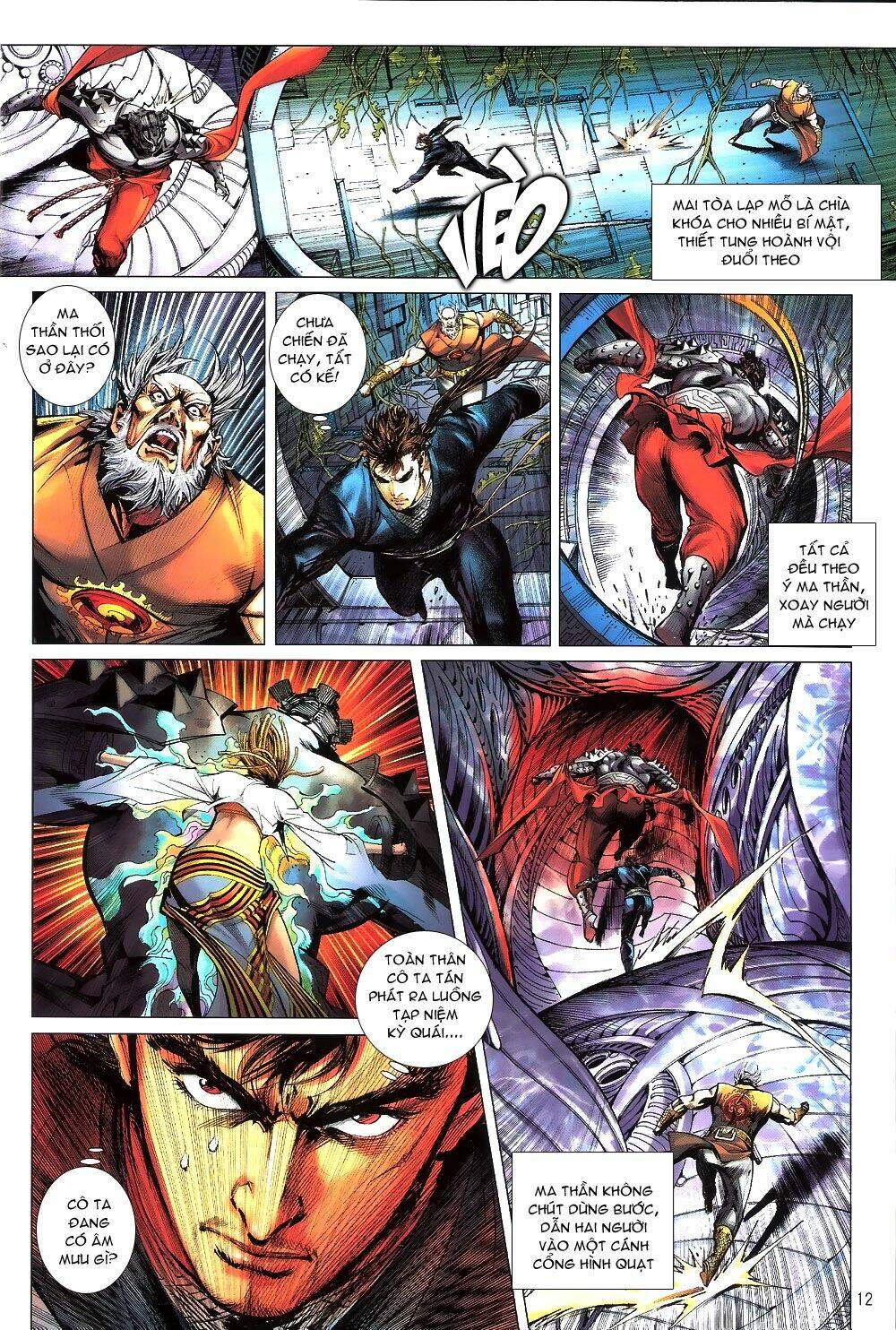 thiết tướng tung hoành (cựu tác) chapter 61 12
