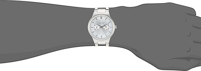 Đồng Hồ Nam Dây Thép Không Gỉ Caravelle 43A134 (40mm) - Trắng