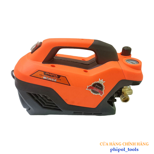 Máy rửa xe lõi đồng công suất 2300W PHIPOL TOOLS QXJ05 tặng kèm nhiều phụ kiện - Hàng Chính Hãng