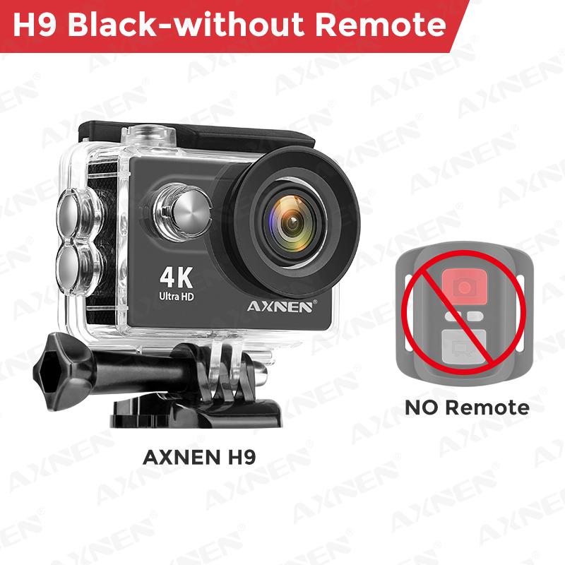 Camera Hành Động AXNEN H9R H9 Ultra HD 4K 30fps 1080P 60fps WiFi Mũ bảo hiểm chống nước dưới nước 2 inch 170D Quay video Camera thể thao