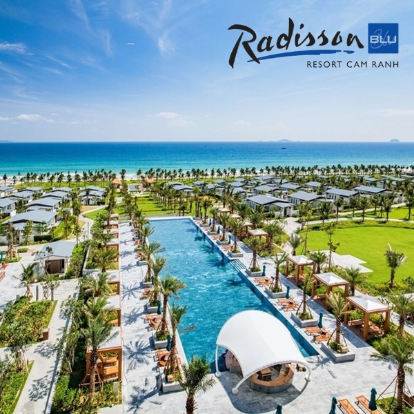 Radisson Blu Resort 5* Cam Ranh Nha Trang - Buffet Sáng, Hồ Bơi Lớn, Bãi Dài Cực Đẹp