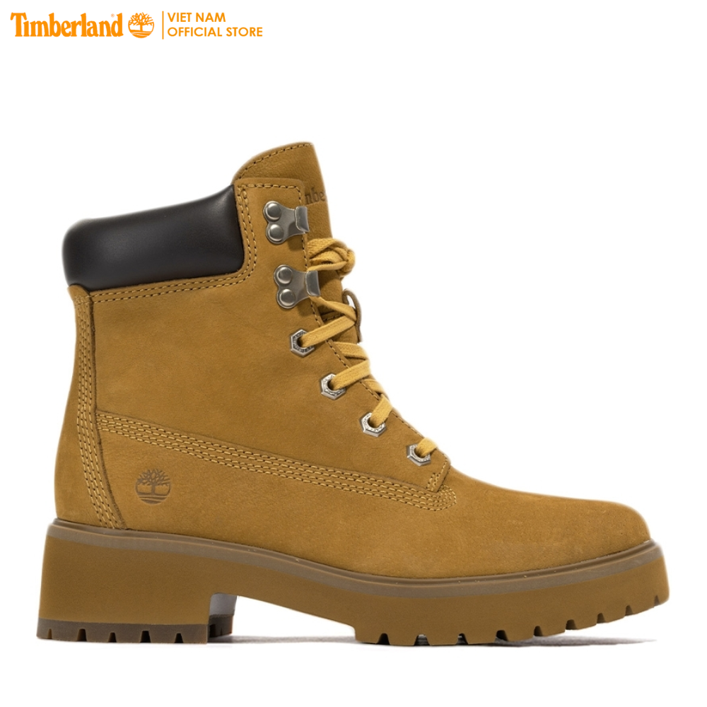Timberland Giày Boot Nữ Carnaby Cool 6inch Wheat Nubuck TB0A5VPZ24