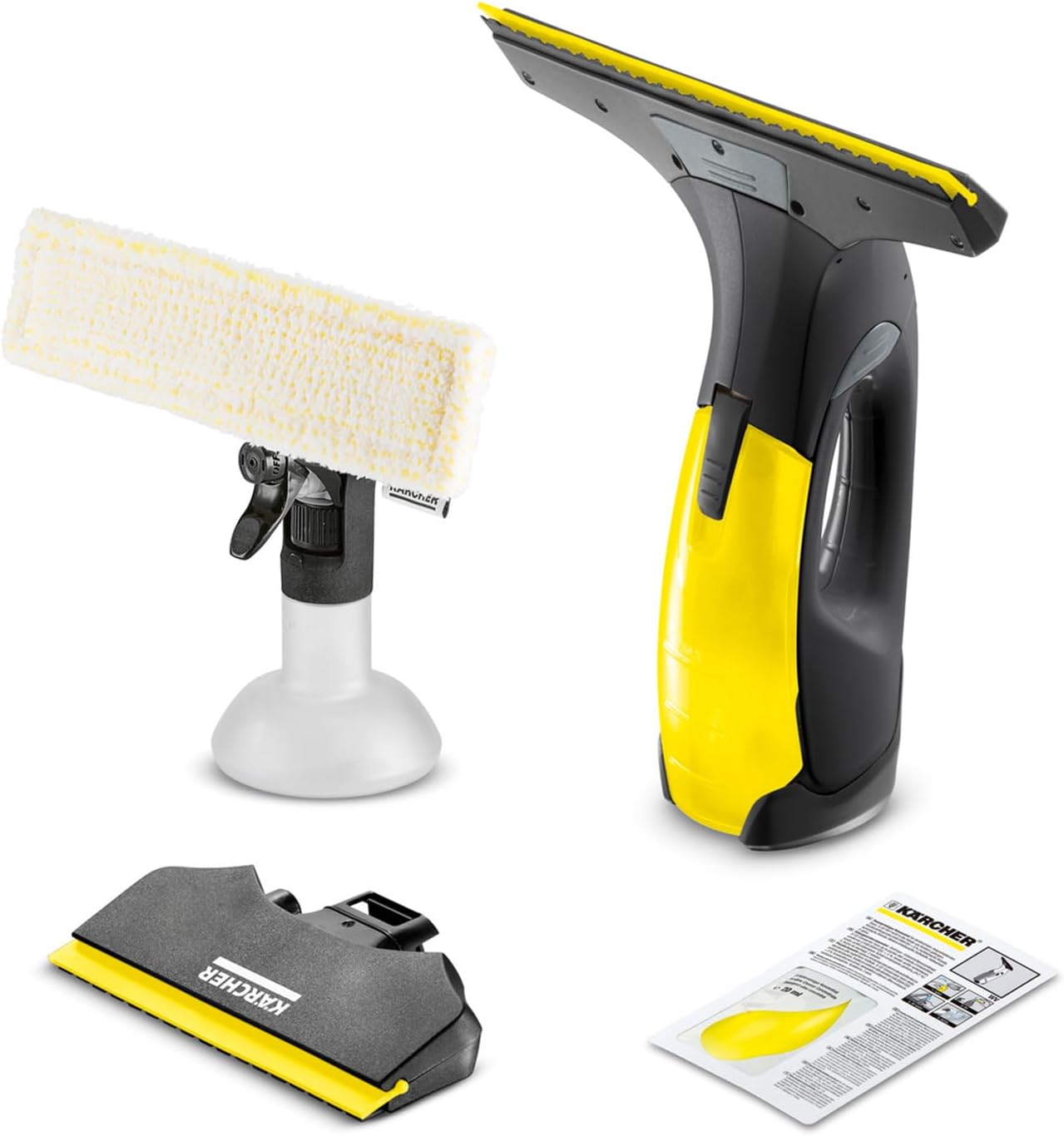Máy Lau kính Karcher WV 2 Black Edition Hàng chính hãng