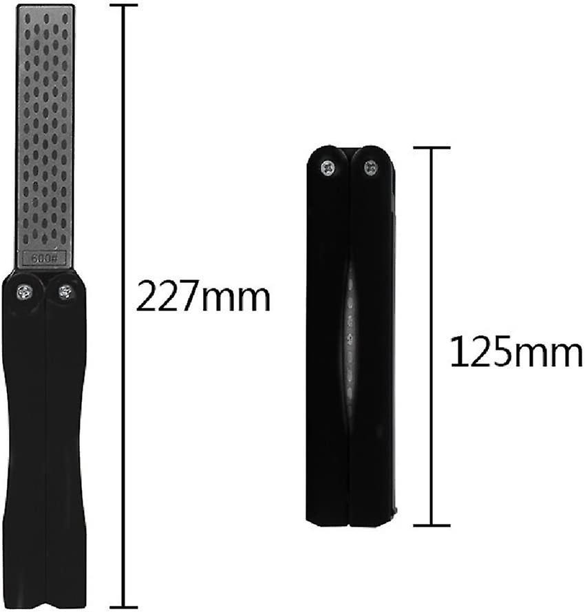 Dụng cụ mài dao, Đá mài kim cương bỏ túi 400/600 Grit, Đá mài bỏ túi hai mặt