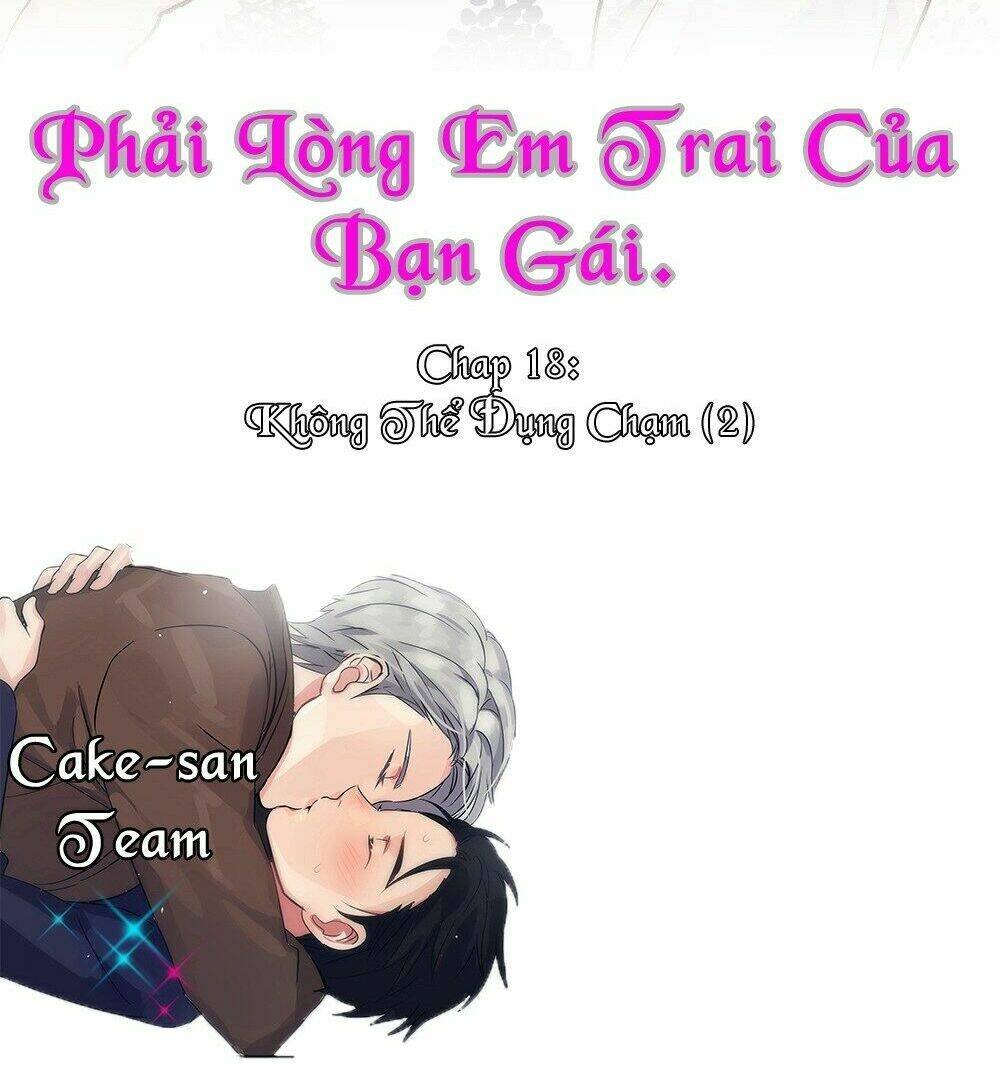 phải lòng em trai của bạn gái mình chapter 18 2