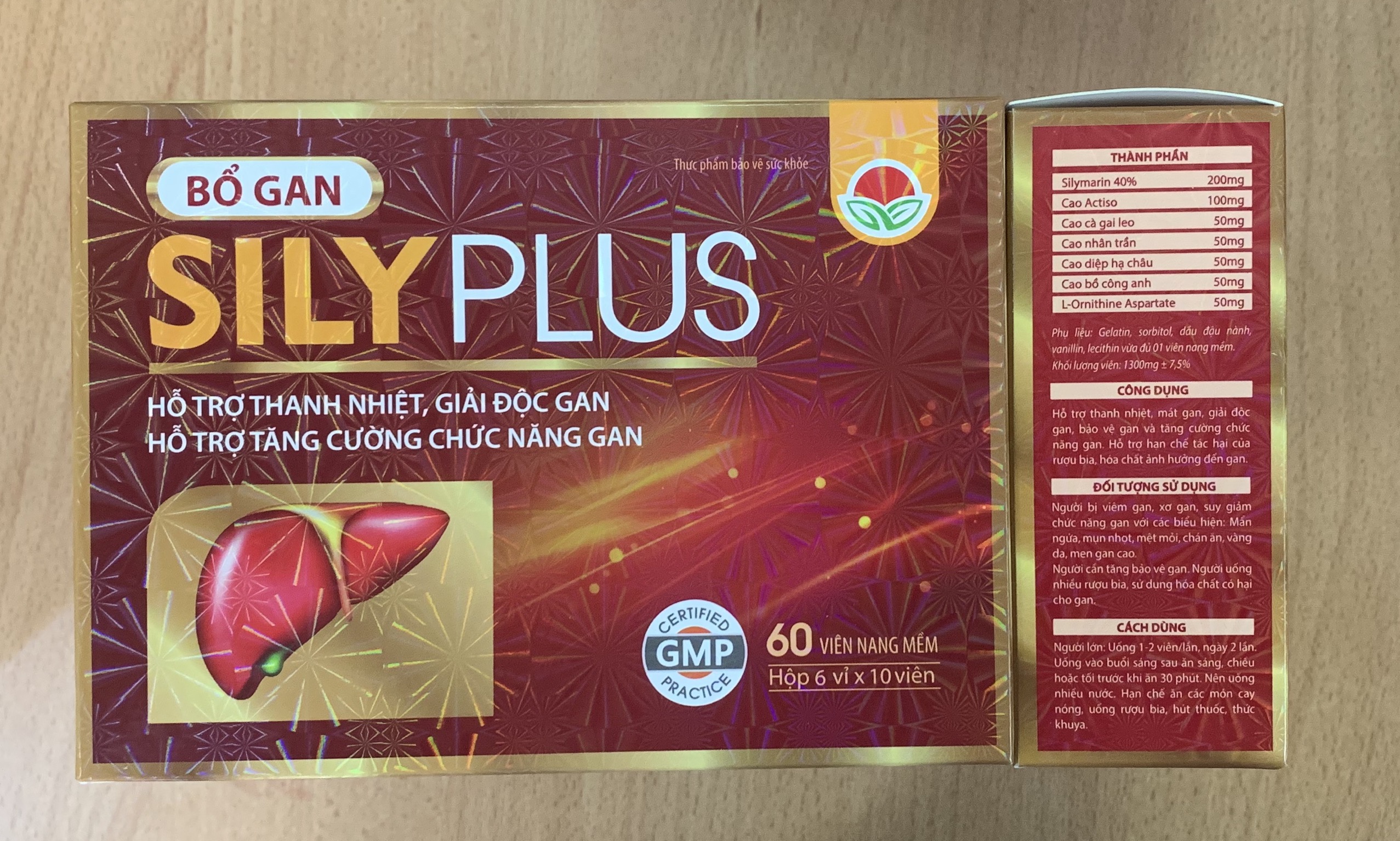 Viên uống bổ gan Silyplus Sunway , hộp 60v
