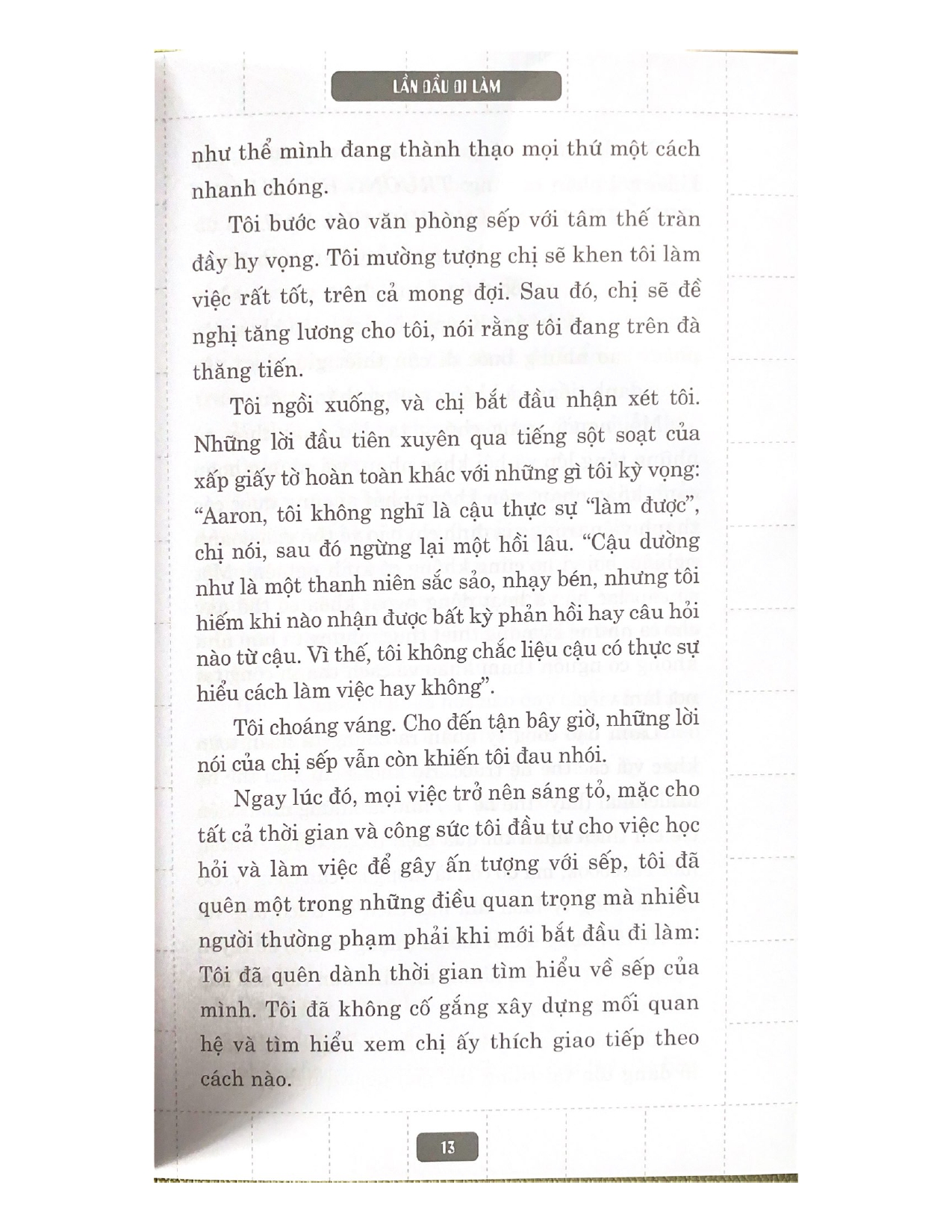 Lần Đầu Đi Làm - Vanlangbooks