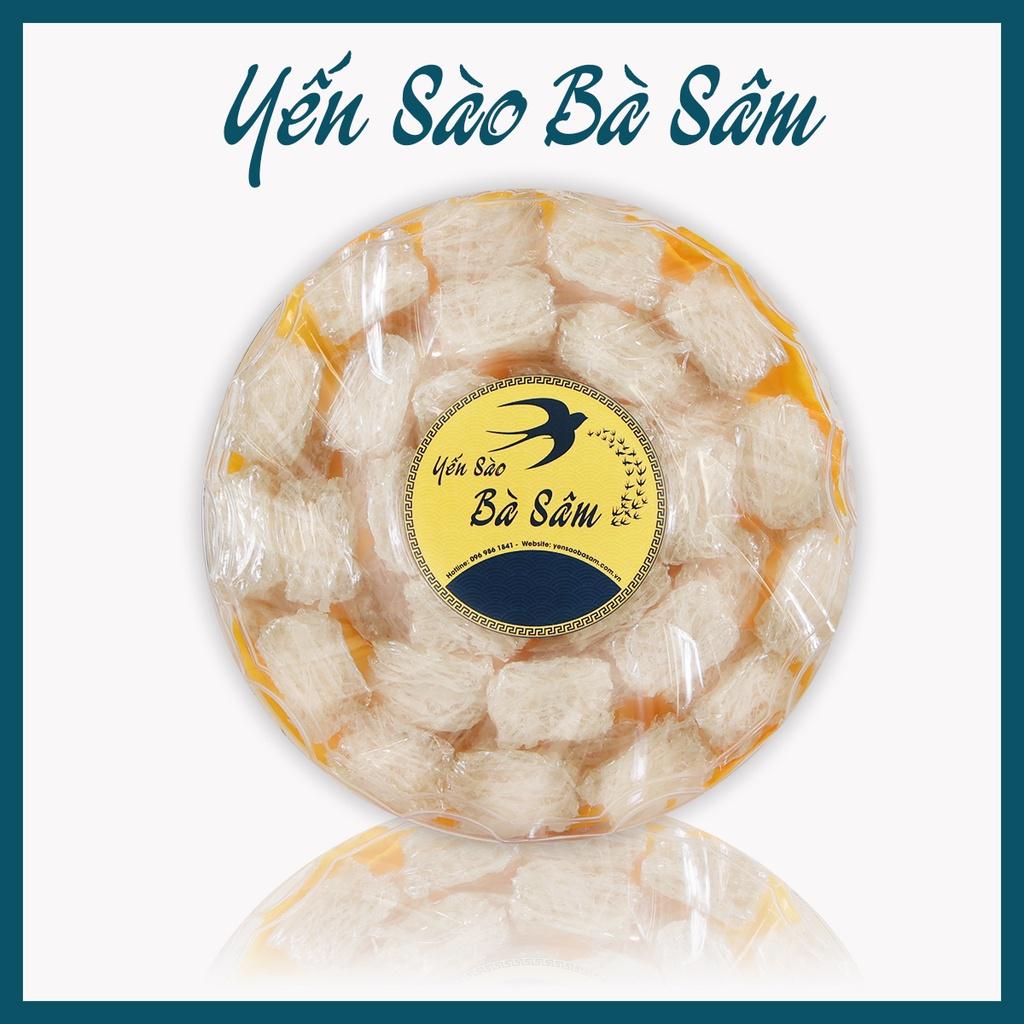 Yến sào Bà Sâm - Yến tinh chế miếng vuông Cao Cấp, 100% Nguyên Chất ( Hộp 50G/100G)