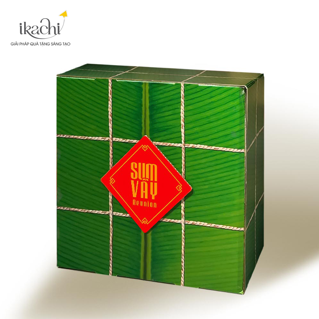 BỘ TRANG TRÍ KHÔNG GIAN TẾT “XANH” IKACHI - XUÂN LÀNH GÕ CỬA