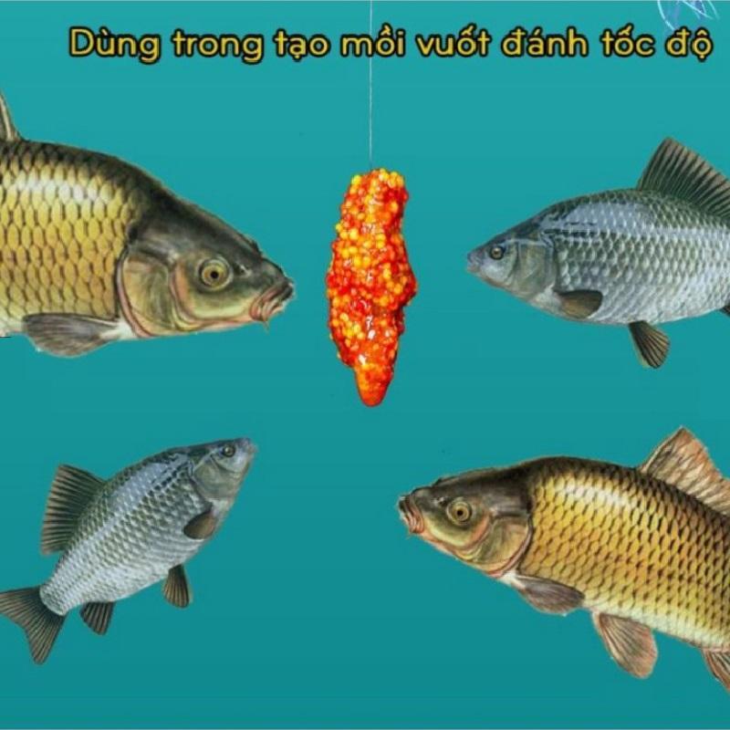 Bột Tơ Nhện Chuyên Dùng Làm Kết Dính Mồi Câu Cá Tạo Hiệu Quả Cao MO22 - Sanami Fishing
