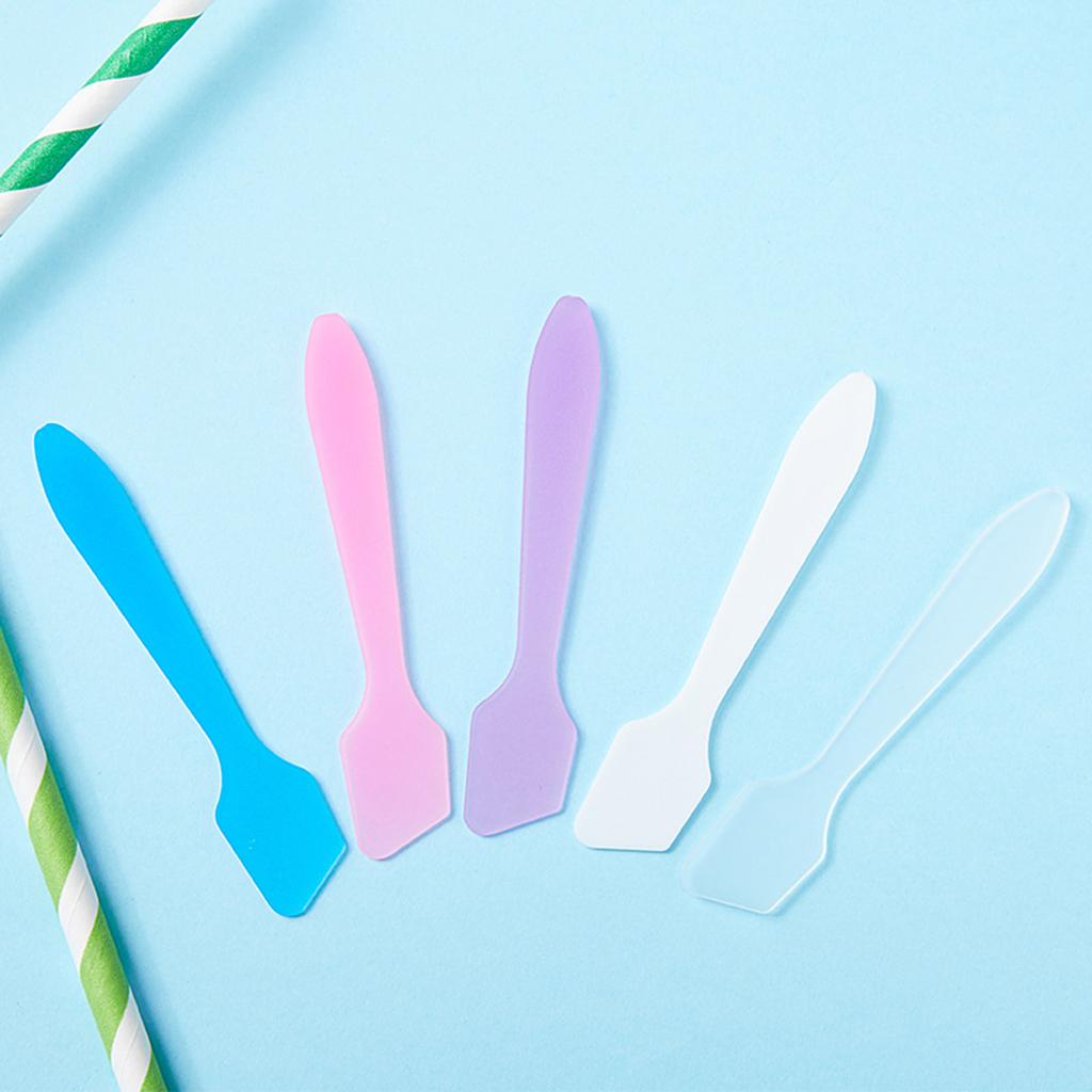 100 Cái Mặt Nạ Mặt Nạ Muỗng Spatula Mỹ Phẩm Công Cụ Làm đẹp