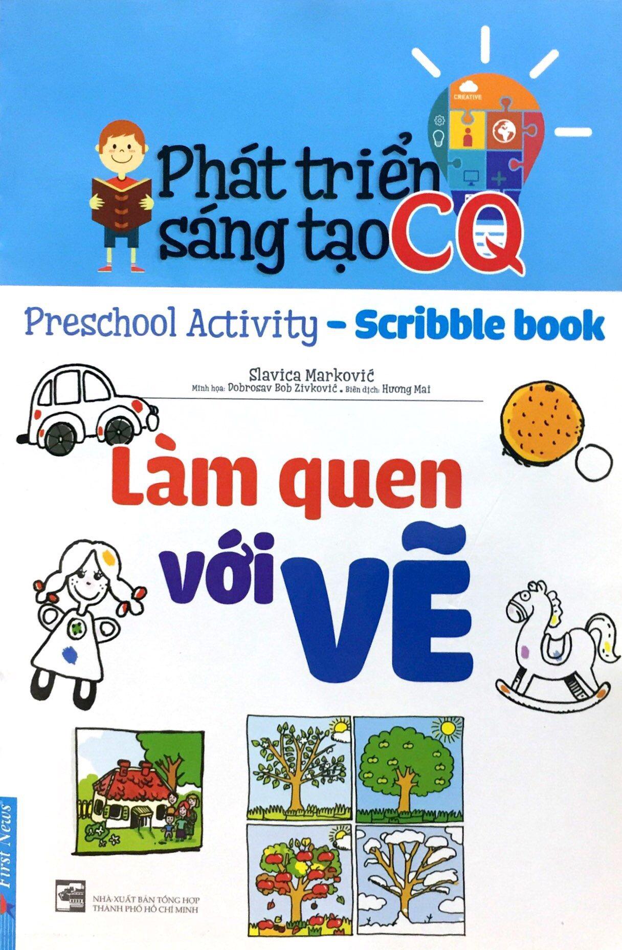 Sách Phát Triển Sáng Tạo CQ – Làm Quen Với Vẽ