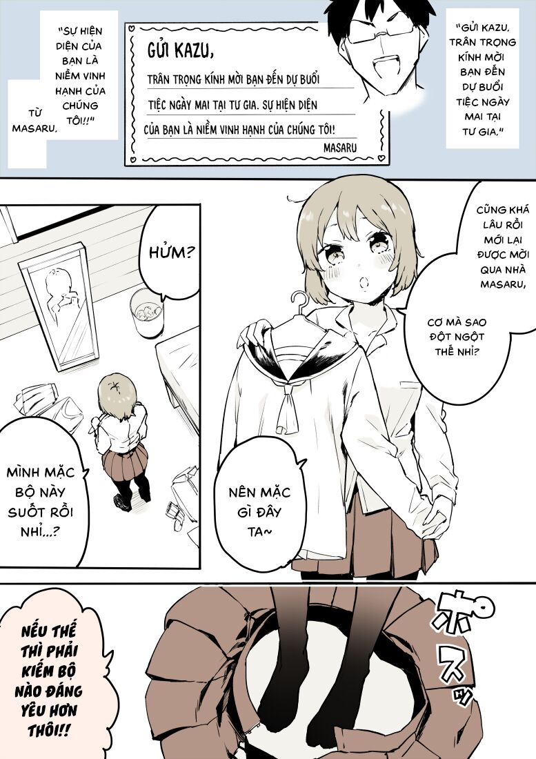 mình không thể ngừng crossdress được... chapter 9 1