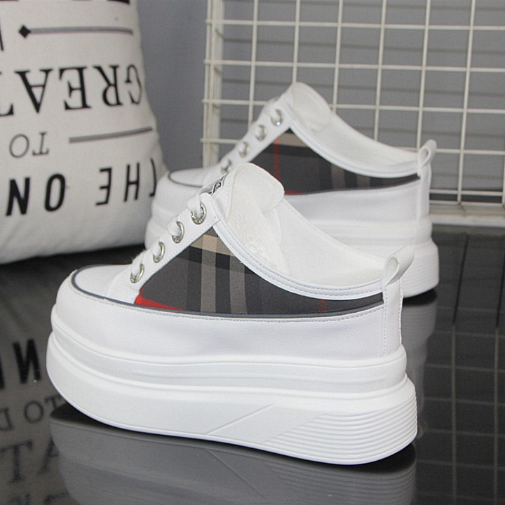 Giày Sục họa tiết B-B-R 10CM S680-2055