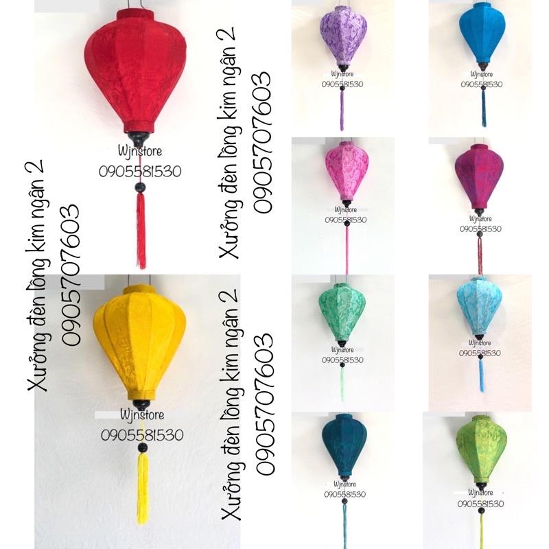 Đèn lồng hội an treo trung thu size 40cm
