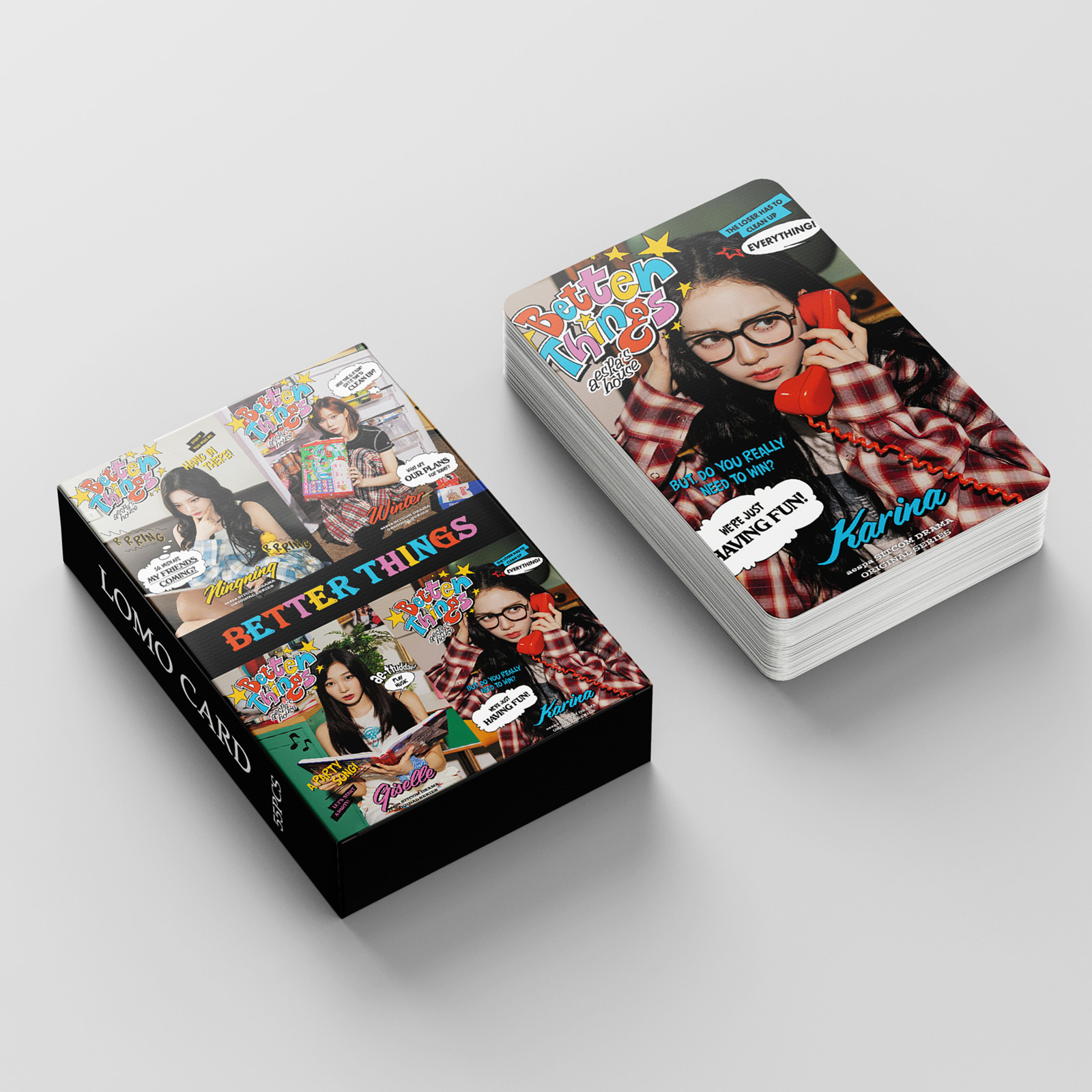 Set 55 Lomo Card  Aespa - Better Things 2023