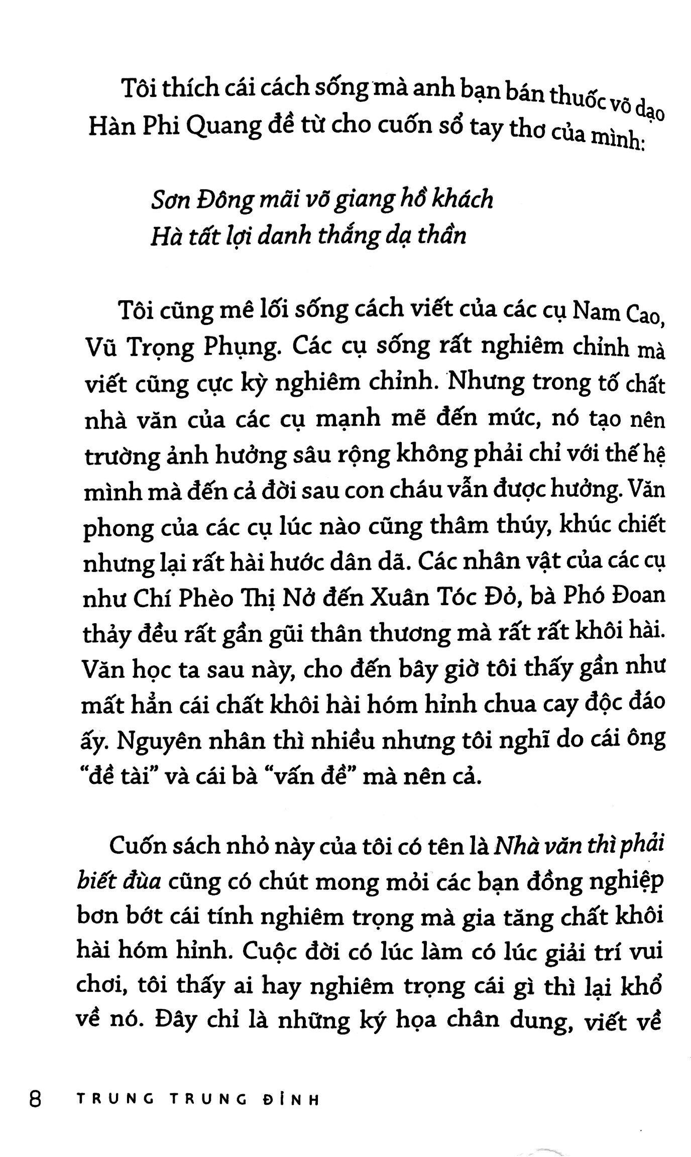 Nhà VănThì Phải Biết Đùa