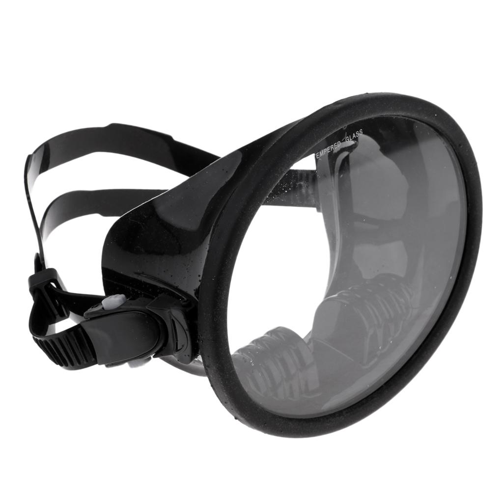 Adult Scuba Free Diving Full Face Mask Anti-Fog Snorkeling Swimming Goggles
