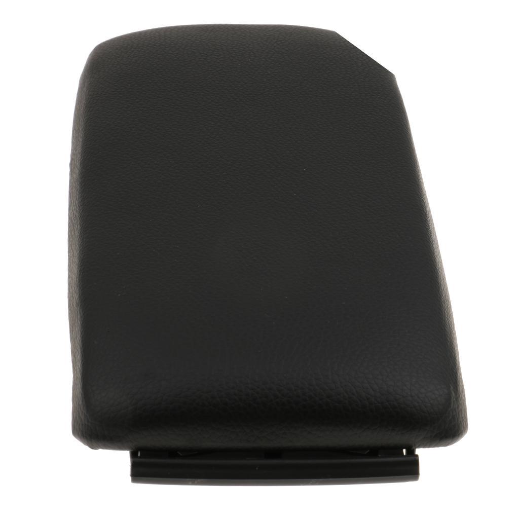 Center Console Arm Rest Lid Cover For AUDI A4 S4 A6 Allroad 00-06 B5 C5 - Black