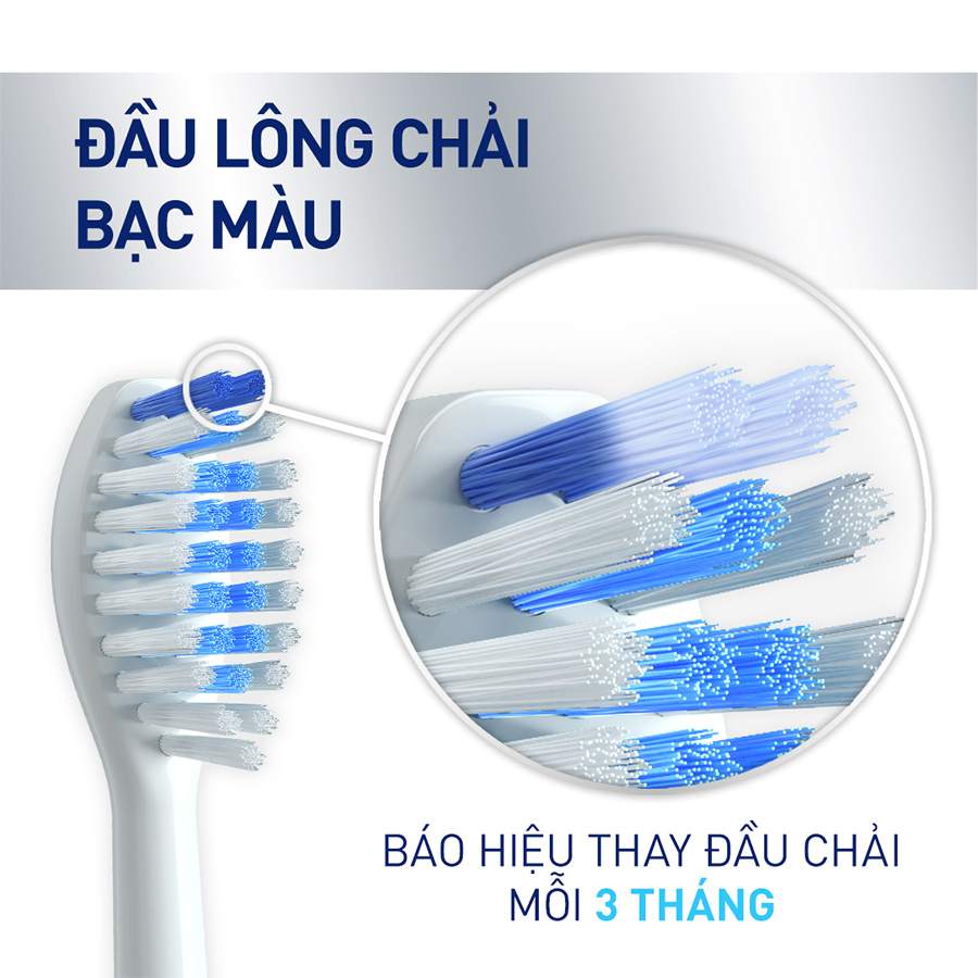 Bộ 2 đầu bàn chải điện P/S - Sạch Sâu