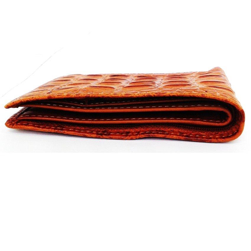 Ví nam da thật cao cấp Đồ Da Thành Long TLG 409 2 tặng móc khóa da thật cao cấp K 550
