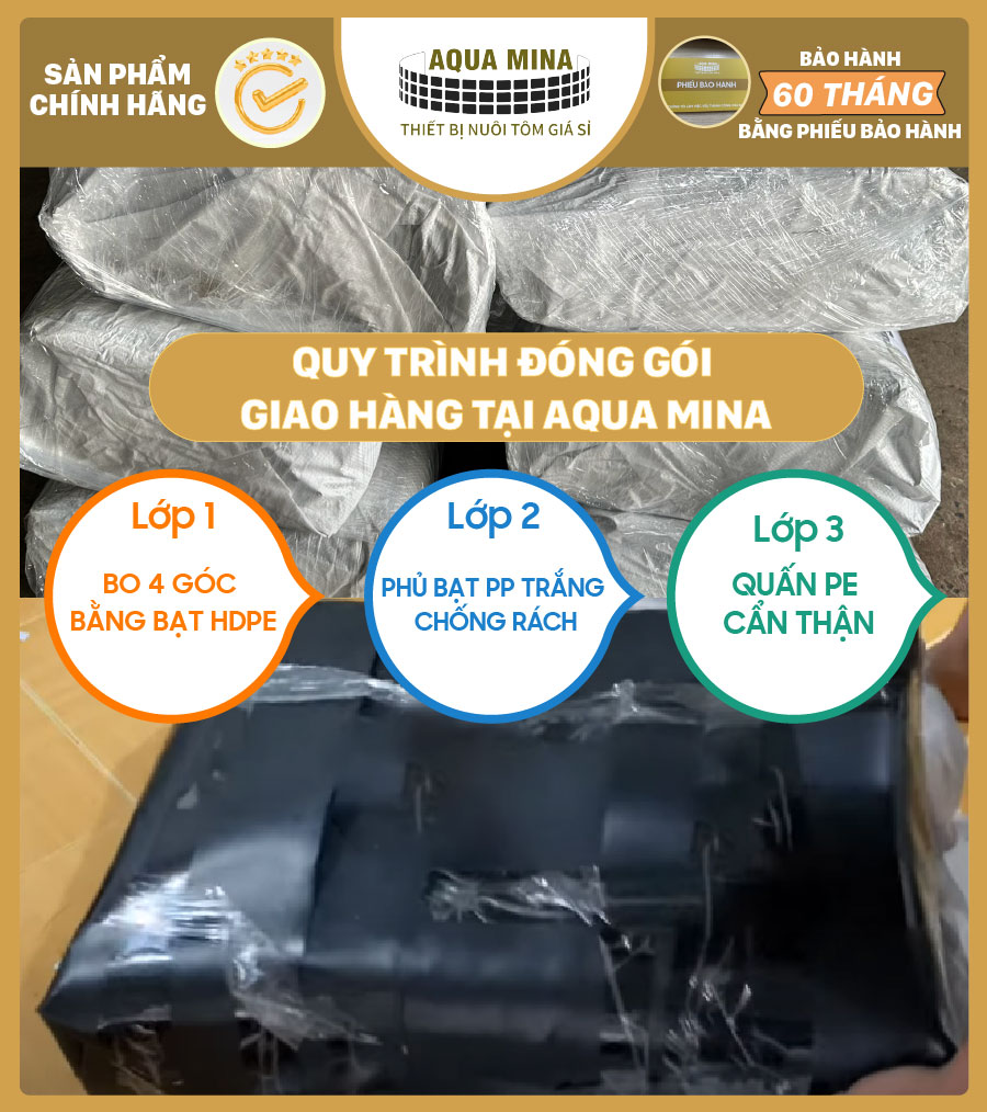 Bạt nhựa HDPE lót ao hồ, làm vườn thác, nuôi thủy sản , Dày: 0,3mm, 0,5mm, 0,75mm, Cắt size theo yêu cầu, Bảo hành 5 năm