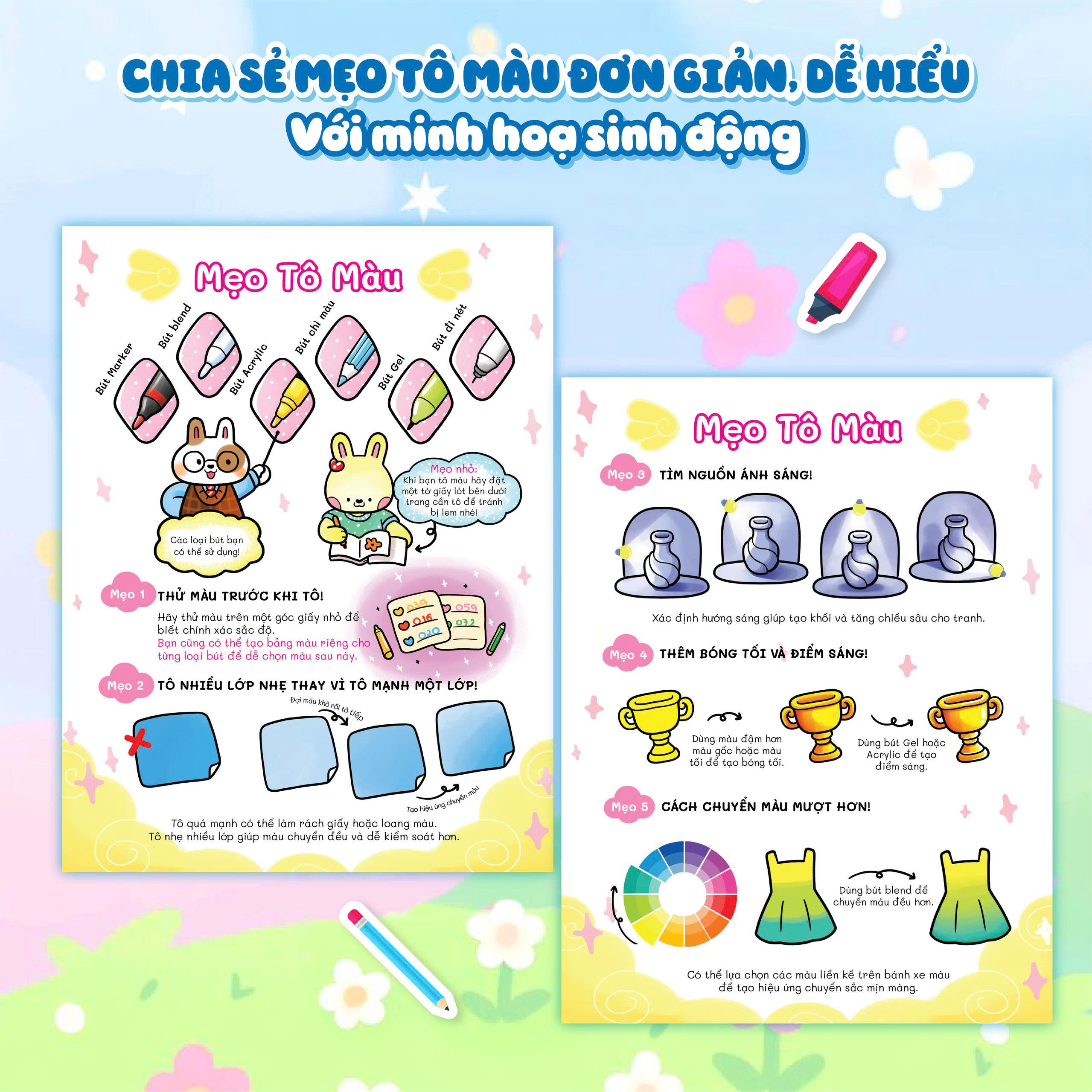 Tô màu - Thế giới phép thuật