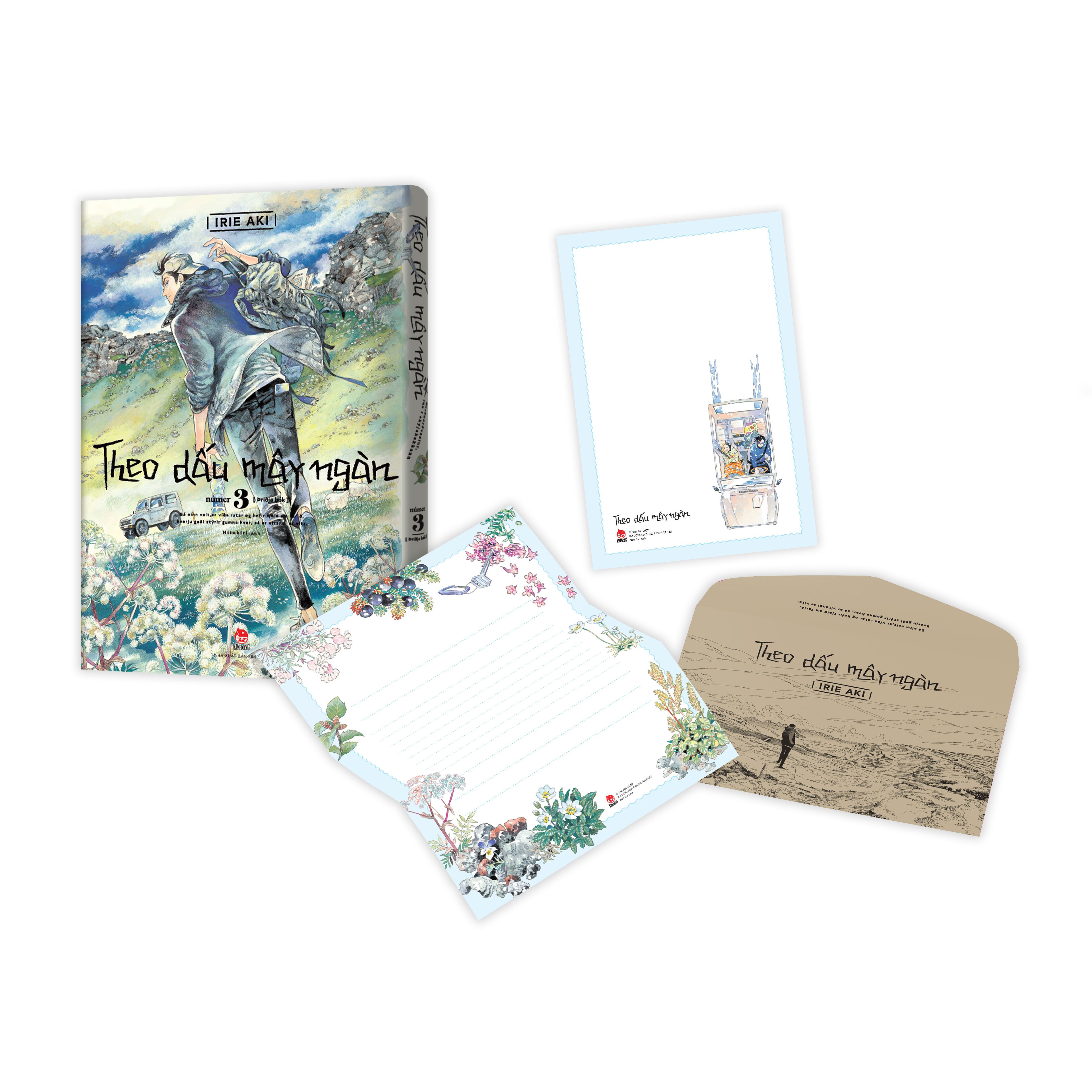 Theo Dấu Mây Ngàn Tập 3 [Tặng Kèm Obi + Postcard + Phong Thư + Giấy Viết Thư]