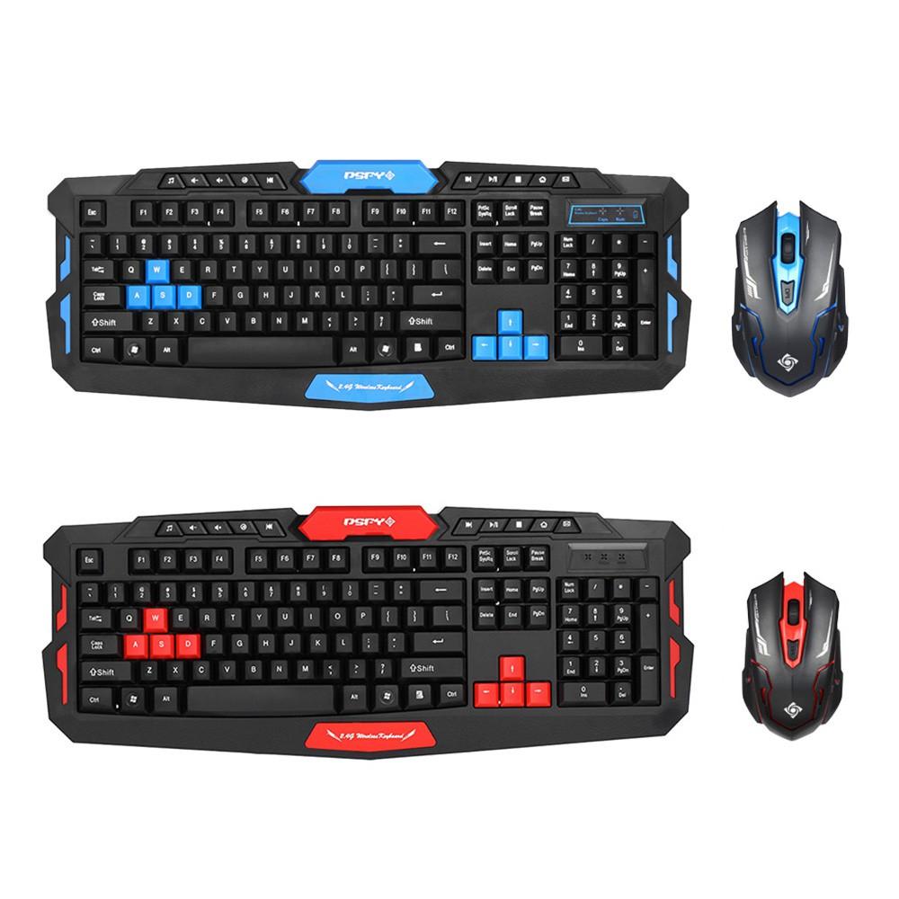 Bộ kết hợp chuột bàn phím chơi game không dây DSFY HK8100 2.4GHz