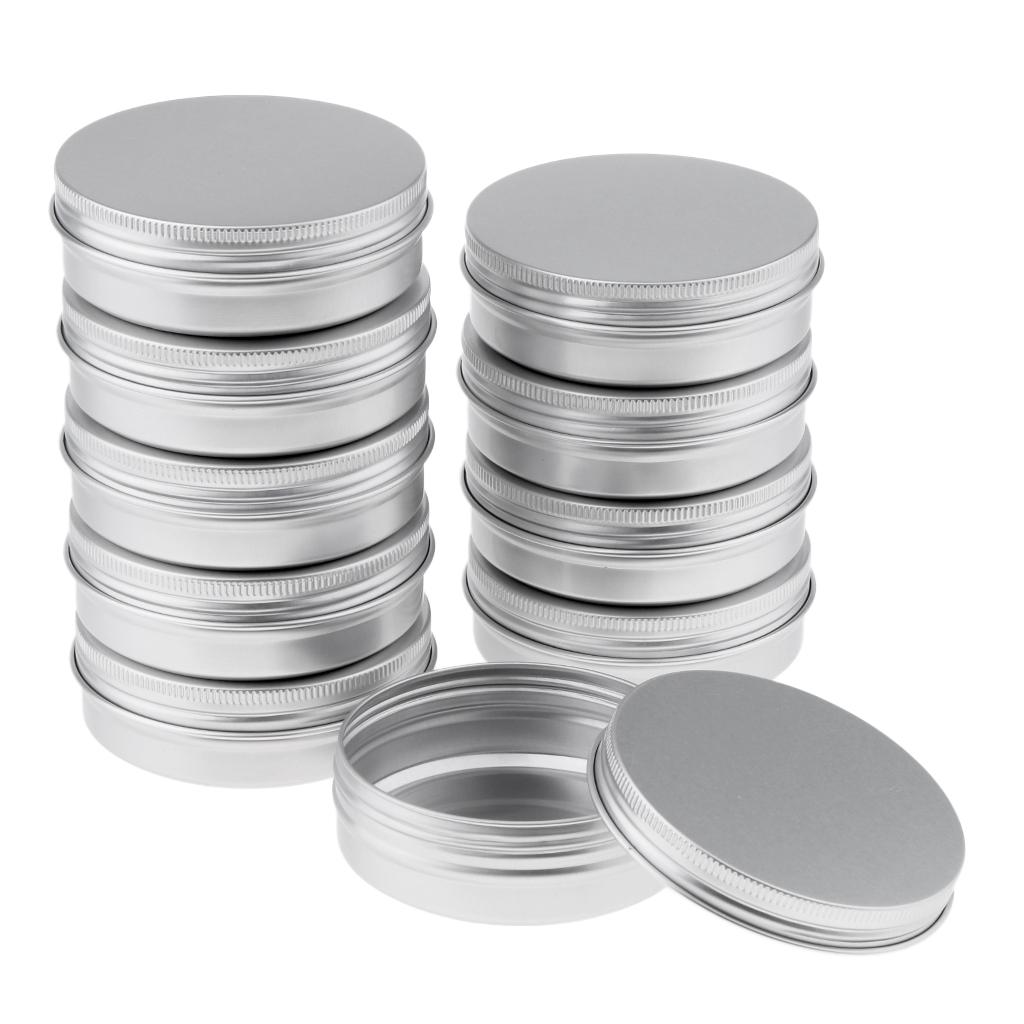 20/Kit Cosmetic Empty Jar Pot Cream Lip Balm Cream Box Container Tin Case
