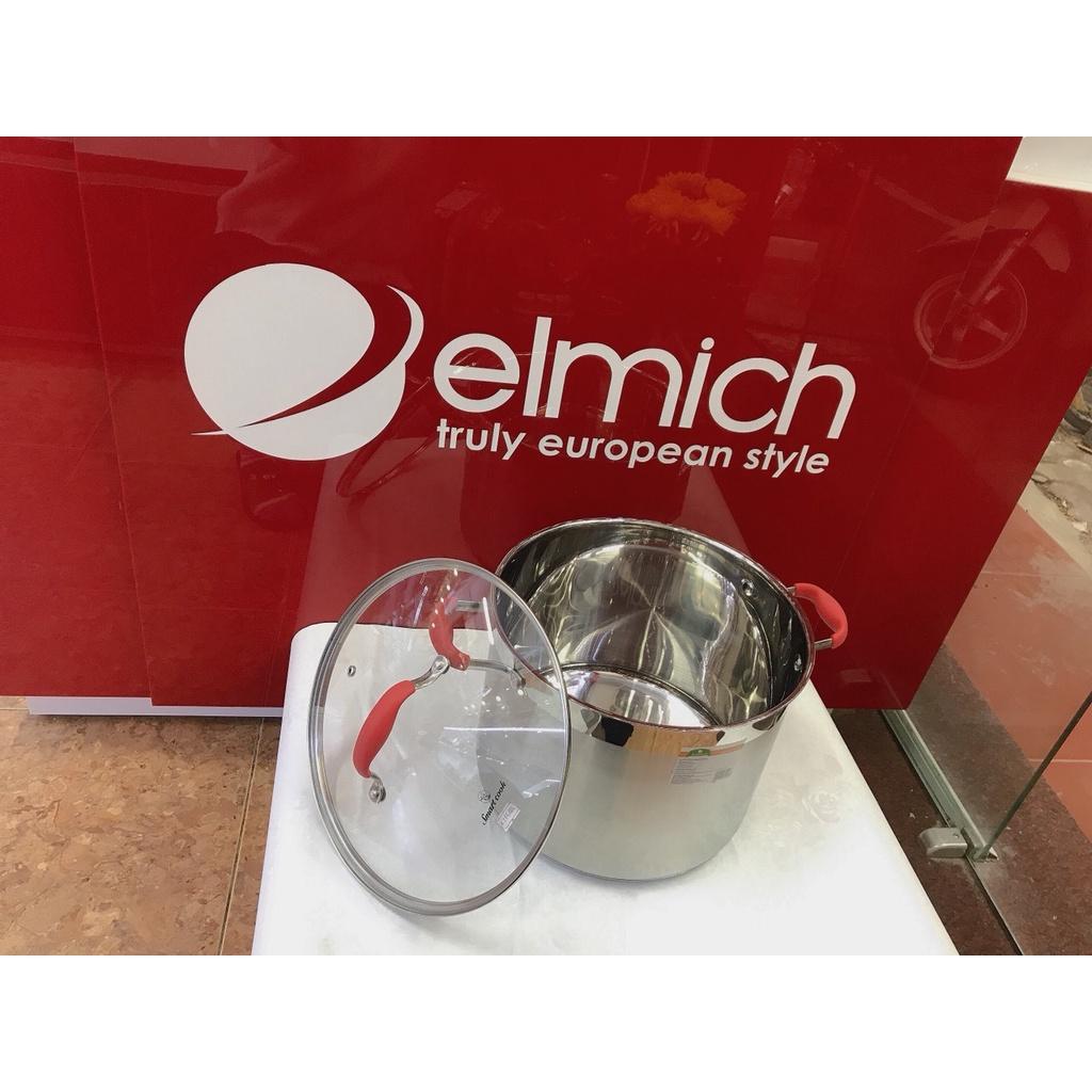 Nồi luộc gà Elmich Smartcook inox 304 5 đáy 30cm 28cm