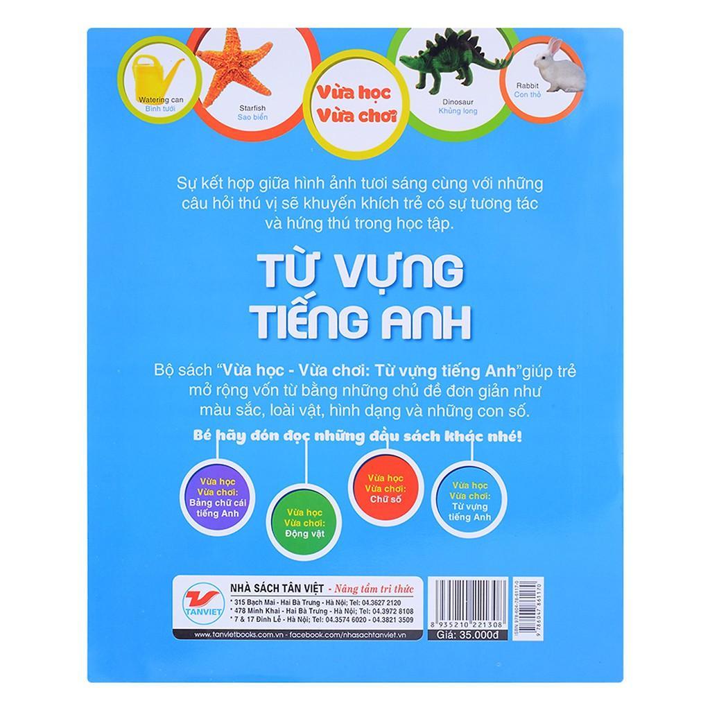 Sách - Vừa Học Vừa Chơi - Từ Vựng Tiếng Anh - Tân Việt Books