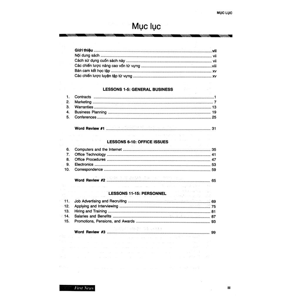 Sách - Barron's Essential Words For The TOEIC  - First News