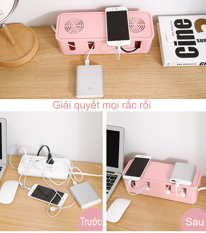 Hộp bảo vệ ổ cắm điện M1 - Màu ngẫu nhiên
