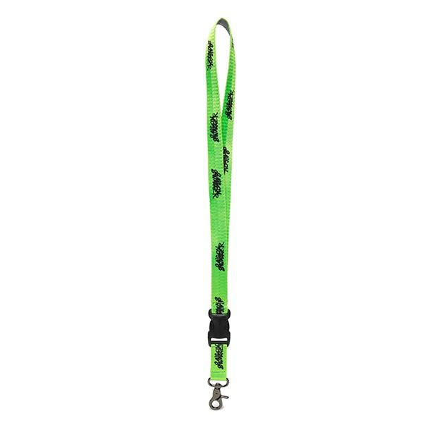 Dây Đeo Thời Trang Đa Năng SAIGON SWAGGER SGS Black/Neon Green Lanyard