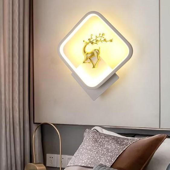 Đèn tường kiểu dáng độc đáo trang trí nội thất nổi bật, sang trọng với 3 chế độ ánh sáng.