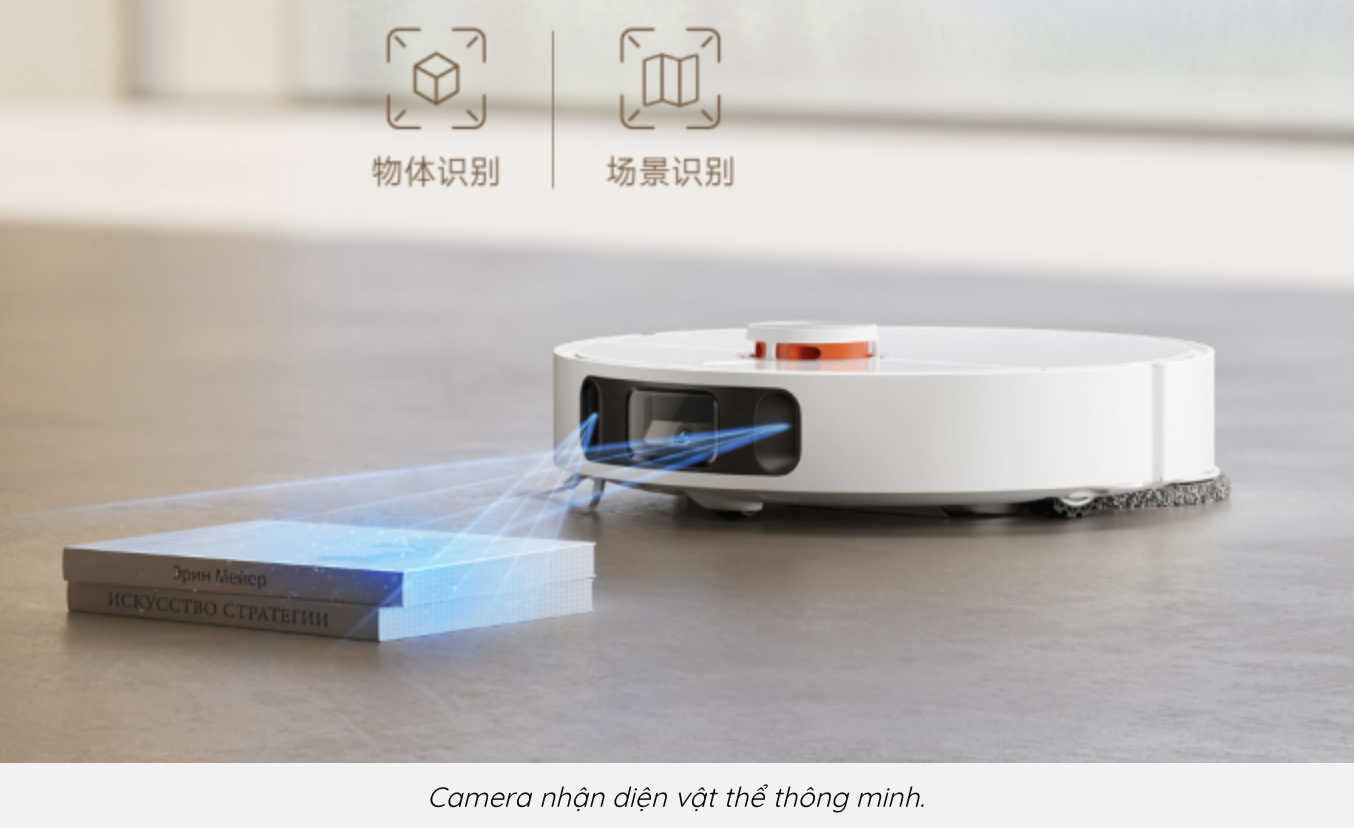 Robot Hút Bụi Lau Nhà Xiaomi Mijia Omni – Tự Động Giặt Giẻ, Đổ Rác - Hàng Chính Hãng