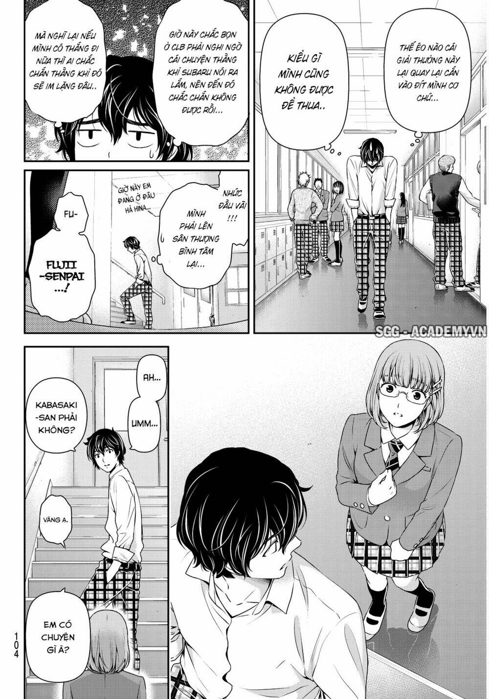 Domestic Na Kanojo Chapter 75 - Trang 8