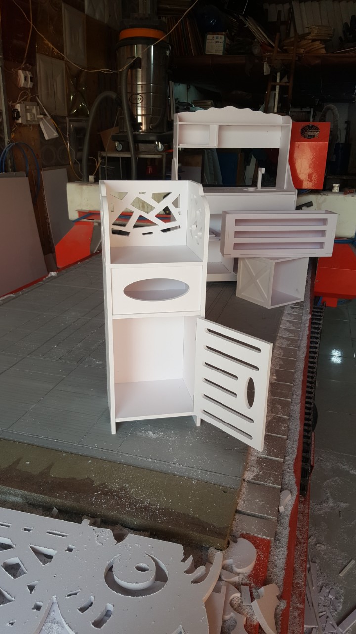 Tủ trang trí tự tháo lắp đa năng