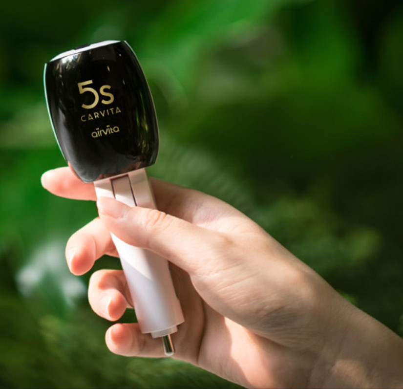 Máy lọc không khí ô tô ion âm Airvita Carvita 5S diệt khuẩn, khử mùi, khử khí độc | TOP 1 Hàn Quốc, Nhập khẩu chính hãng