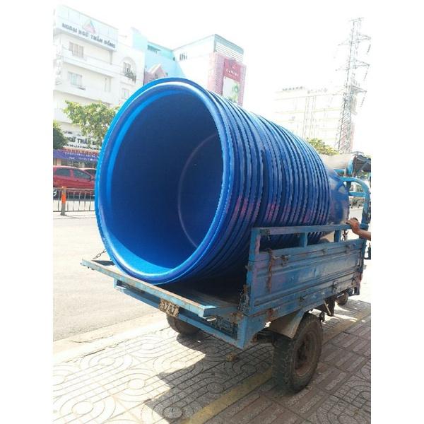 Thùng nhựa tròn nuôi cá và đựng hoá chất