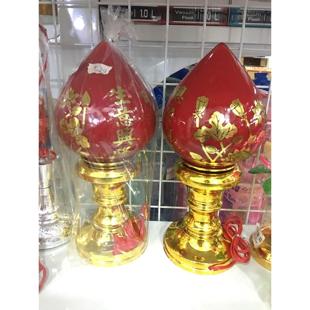 Đèn đào bông cặp 4